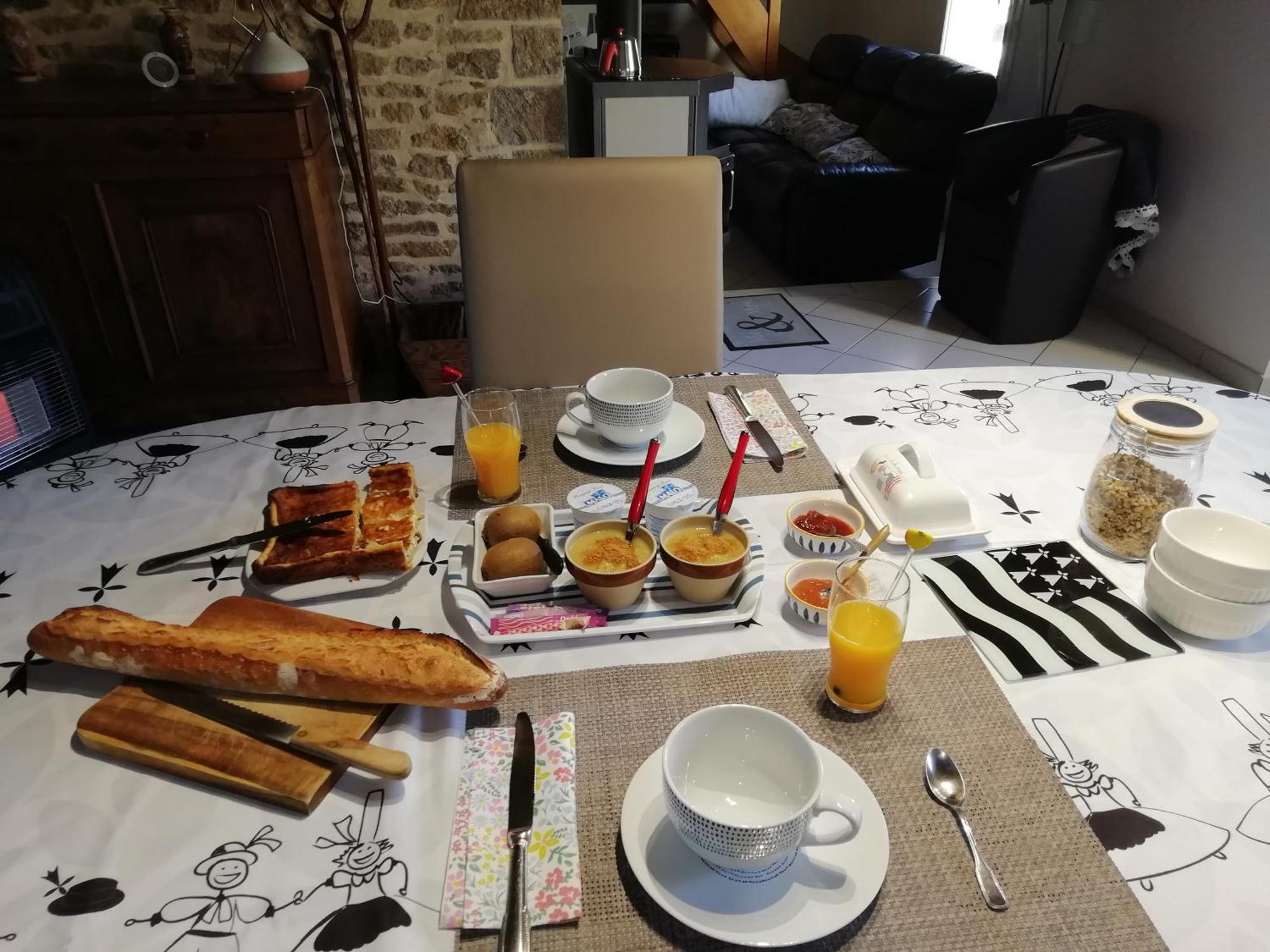 Kerlan Bed and Breakfast Béganne Exteriör bild
